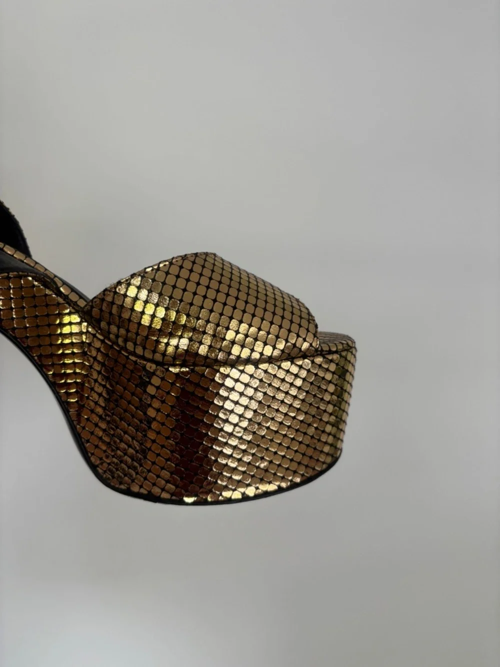 SIMON MILLER - Platform Rink Sandal in Star Gold